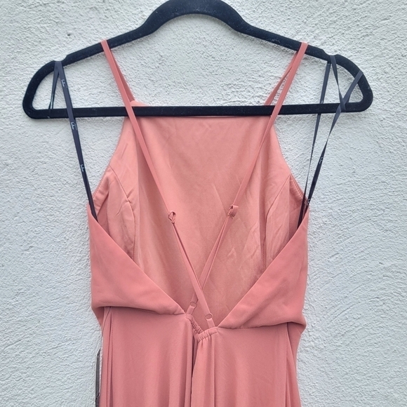 NWT Lulu's criss cross back thin straps maxi dress size M - Picture 7 of 10